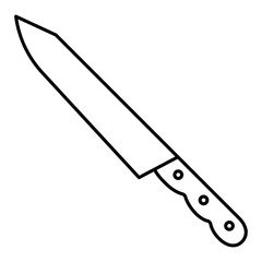 Knife Icon Vector Template Illustration