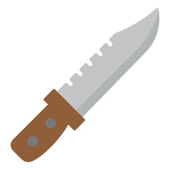 Knife Icon Vector Template Illustration