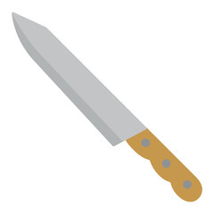Knife Icon Vector Template Illustration