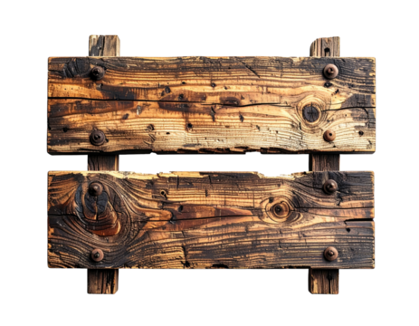 Weathered wooden sign (1)