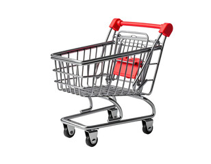 3D rendered shopping cart (1)