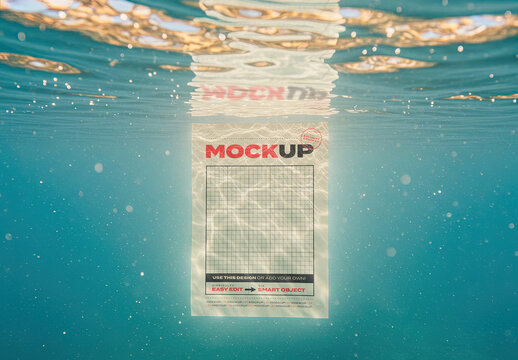 Page Underwater Mockup