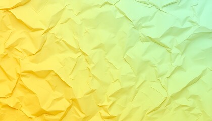 노란색에서파란색으로변하는구겨진종이배경