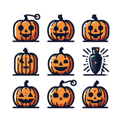 Jack O’Lantern Lantern Vector Bundle