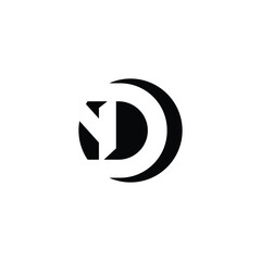 Abstract YD DY Icon Design with a Sleek Appearance
