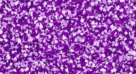 Obraz premium Seamless pattern of small, irregular purple and lilac fragments