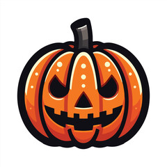 Spooky Jack O’Lantern Illustration