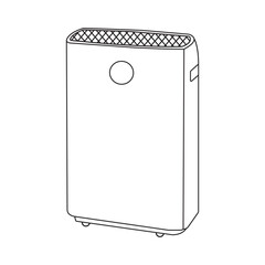 Air purifier icon design