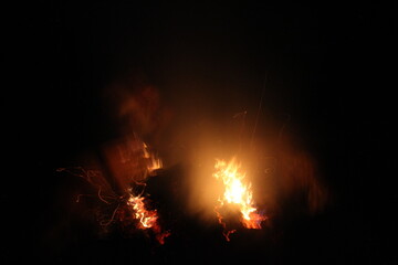 fire in the night