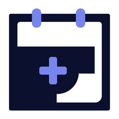 Doctor Appointment Icon for Healthcare, Scheduling, and Patient Care