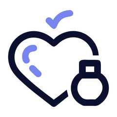 Healthy Lifestyle Icon for Wellness, Fitness, and Balanced Living