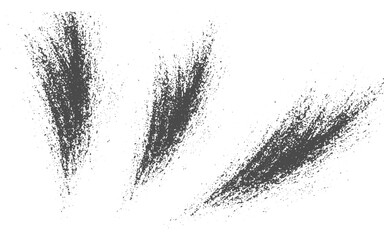 brush strokes and splashes