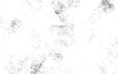 Fototapeta premium Texture of old surface on black background with white scratches.grunge halftone print frame, vector background