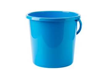 Vibrant Blue Bucket: Essential Household Container