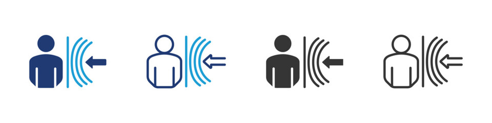 Obraz premium Resilience icon set collection multis-tyle.