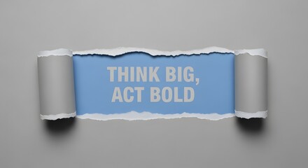 Unleash your potential and dare to dream big with this inspirational message of boldness and ambition, perfect for motivational content and visionary campaigns