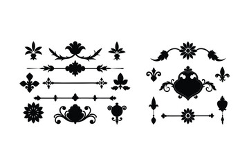 Vintage Decorative Border Ornament Collection