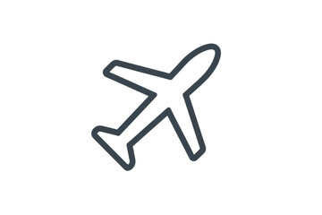 A plane is shown in a black and white drawing