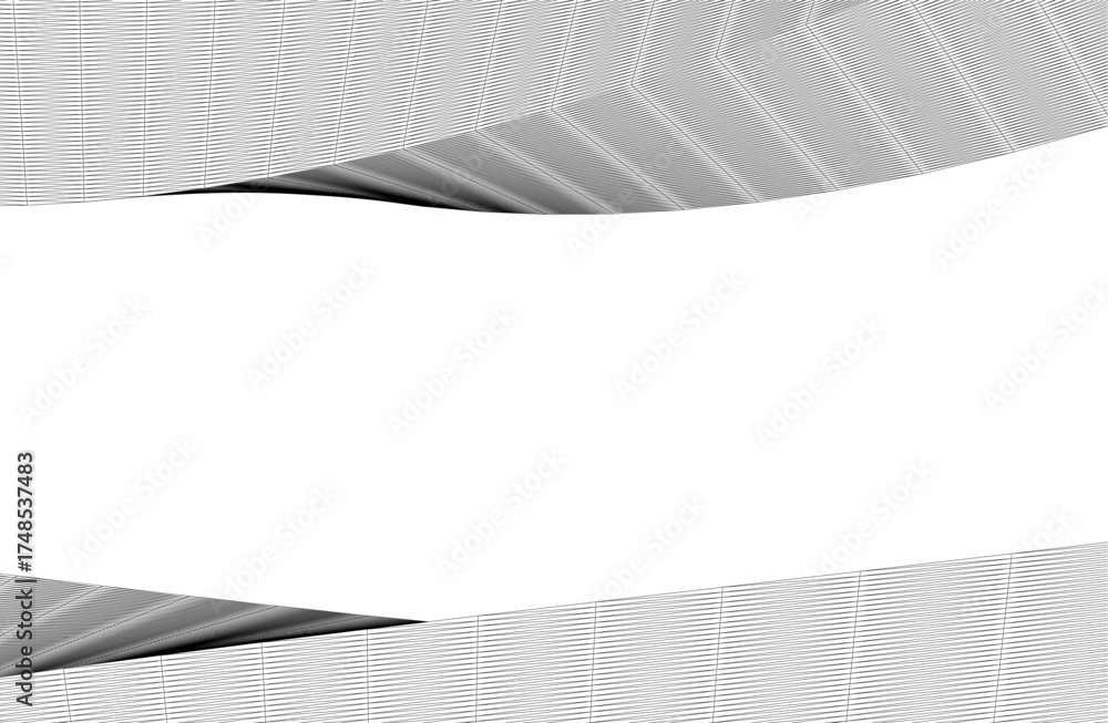 Wall mural abstract geometry. structure background