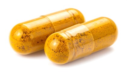 Two turmeric capsules
