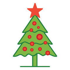 Christmas Tree vector 