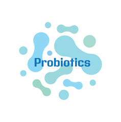 Obraz premium probiotics icon healthy lifestyle sign 
