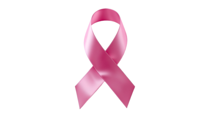 Pink Awareness Ribbon On Black pink ribbon breast cancer awareness
