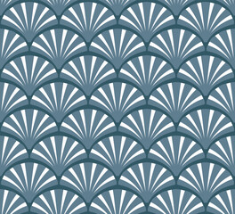 Vector Art deco seamless pattern. Minimalistic geometric design. Vintage elegant background.