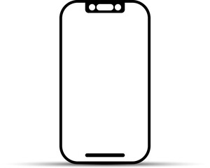 Minimal realistic 3d high quality vector mobile mockups design. 