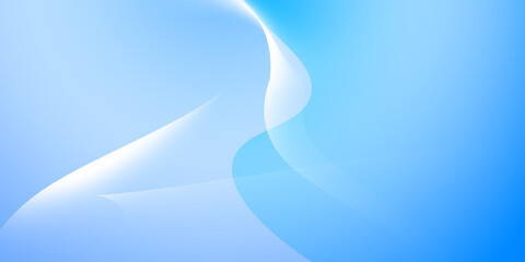 Abstract blue gradient blurred background