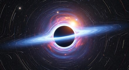 Black Holes Gravity - A Cosmic Vortex of Space and Time.