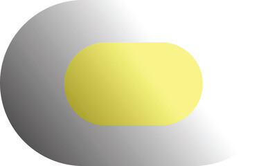 Abstract Geometric Shapes with Yellow Oval and Gray Circle | Minimalist Design for Modern Backgrounds, Technology, and Branding