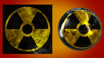 Icono Nuclear 3d (No AI)