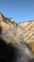 river in the grand canyon Yellowstone 