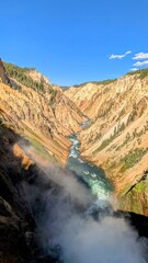 river in the mountains