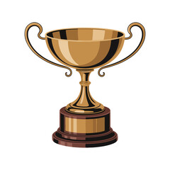 yellow trophy gold star icon