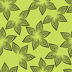 Fototapeta premium seamless floral pattern