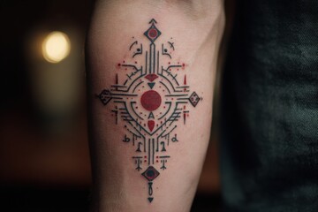 Futuristic Tech-Inspired Symbolism in Cybersigilism