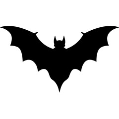 halloween bat vector art illustration