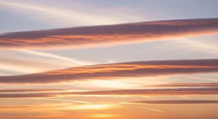 Fototapete Rund Sonnenuntergang Meer sunset over the sea  © anima