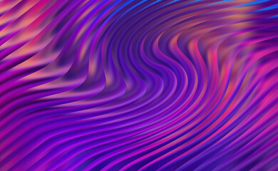 Fototapeta premium Wavy Abstract Swirls with Vibrant Purple, Pink, and Orange 