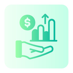profit gradient icon