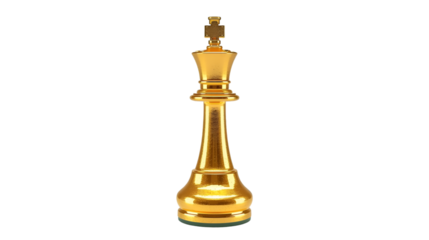 chess pieces isolated on white