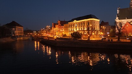 Wroclaw Golden Hour by Drone