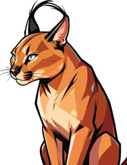 high-angle-view-animal illustration