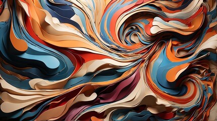 A mesmerizingly surreal geometric pattern