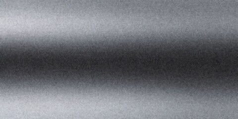 Silver gray grainy background creating a dynamic texture with a metallic gradient, adding noise effect to abstract backdrop
