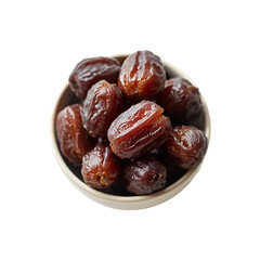 Obraz premium dates isolated on white background