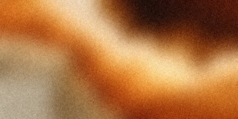 Abstract golden brown grain texture background generating visual noise and light gradient diagonal pattern