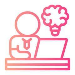 idea gradient icon